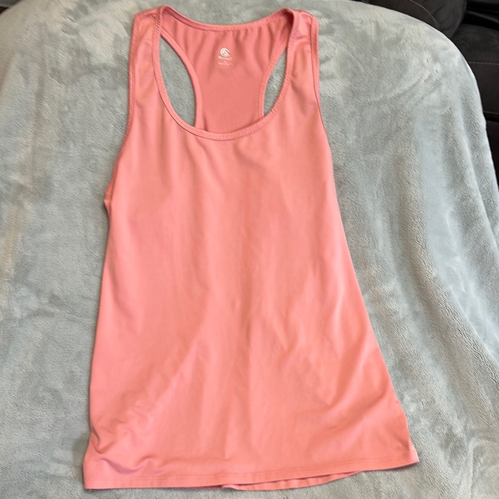 Champion Pink Sleeveless Relaxed Tank Top